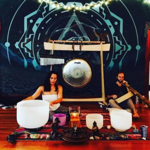 Mat Chandler and Amber Rose - Sound Healing for Cacao Ceremony at Aurora Healing Arts, Gainesville, FL